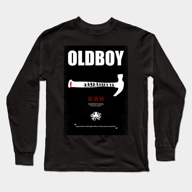 Oldboy - Minimal Film Movie Poster Alternative Long Sleeve T-Shirt by HDMI2K